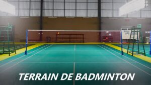 Dimensions d’un terrain de badminton : taille et hauteur du filet terrain de badminton