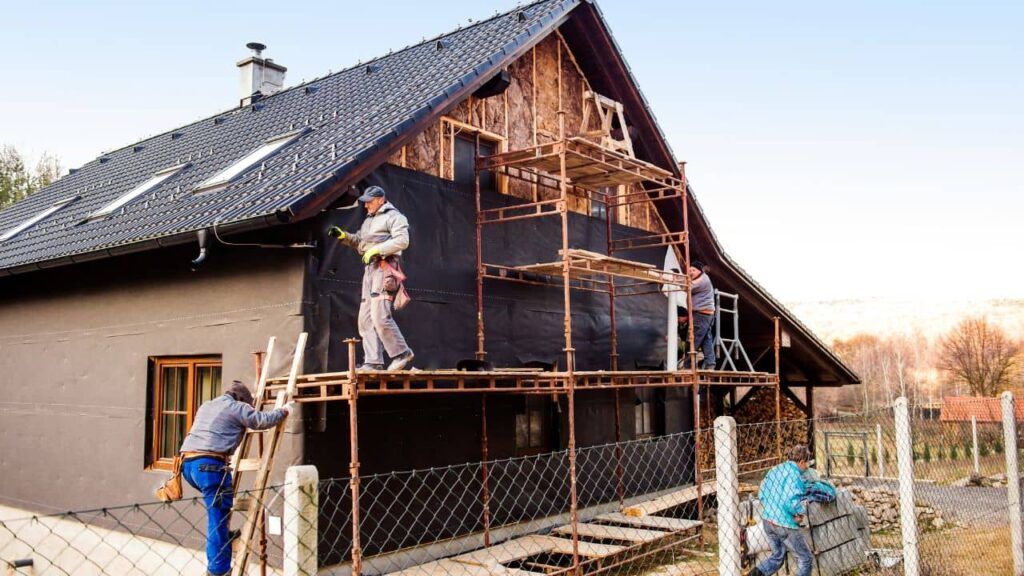 isolation par l'extérieur
